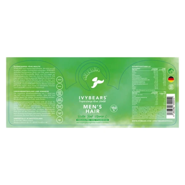IVYBEARS Men's Hair Vitamins – Bild 2