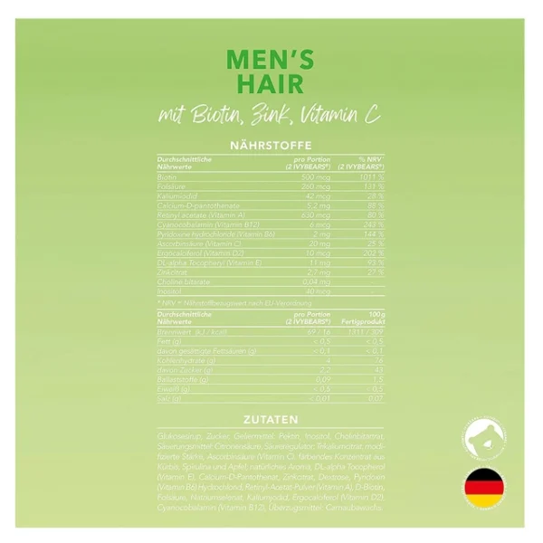 IVYBEARS Men's Hair Vitamins – Bild 3