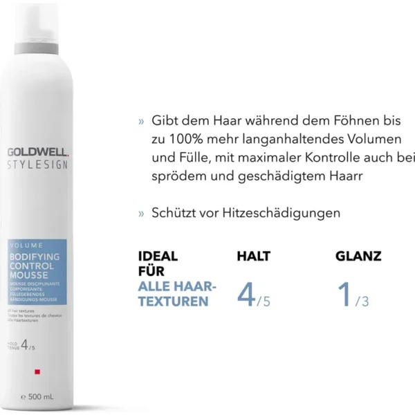 Goldwell Stylesign Bodifying Control Mousse – Bild 3