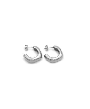 GIOYES - Edelstahl-Ohrringe „Squared Hoops“ Nr.  BIGOM255