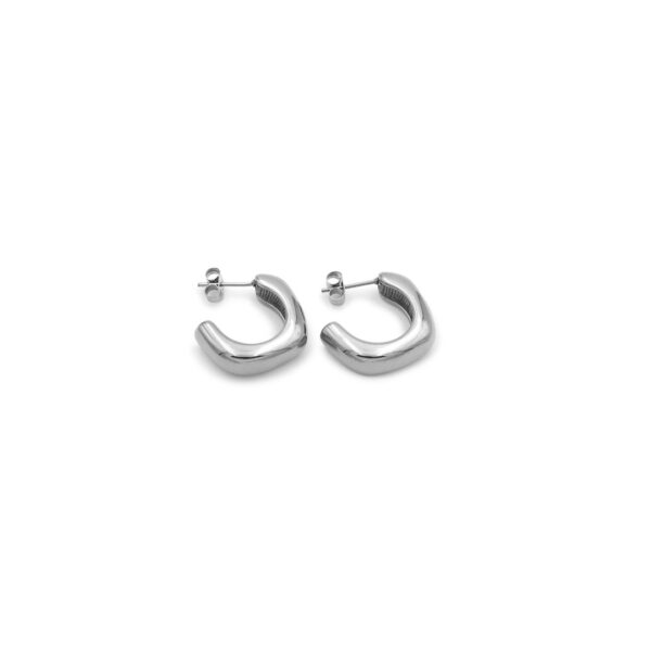 GIOYES - Edelstahl-Ohrringe „Squared Hoops“ Nr.  BIGOM255