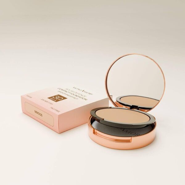 Solar Defence Compact Foundation - Amaretto Nr. MM006 – Bild 3